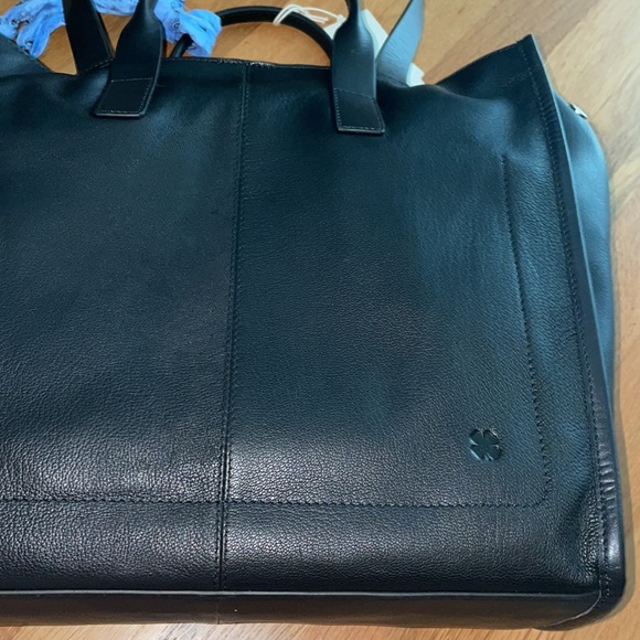 NWT Lucky Brand Diam Tote Bage Black - Picture 4 of 8